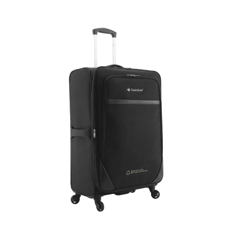 Duża walizka Saxoline Soft czarna 120l